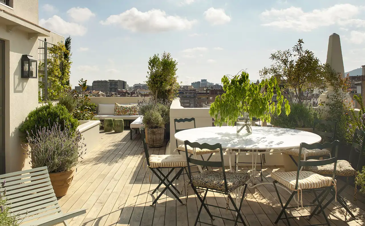 Decorar terraza ático
