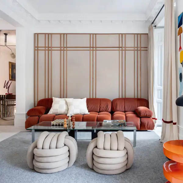 Arte, diseño y estilo se fusionan en este piso de Madrid creando el espacio perfecto para vivir y disfrutar