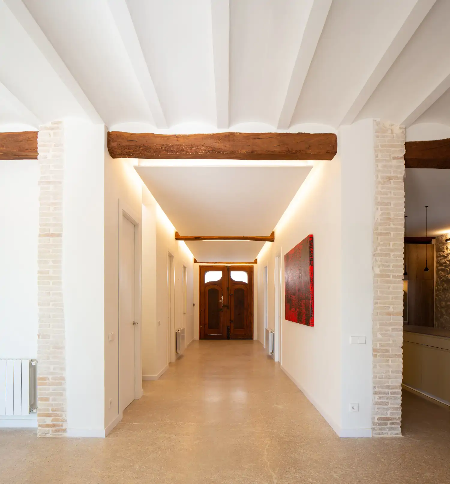 El hall: un umbral al pasado