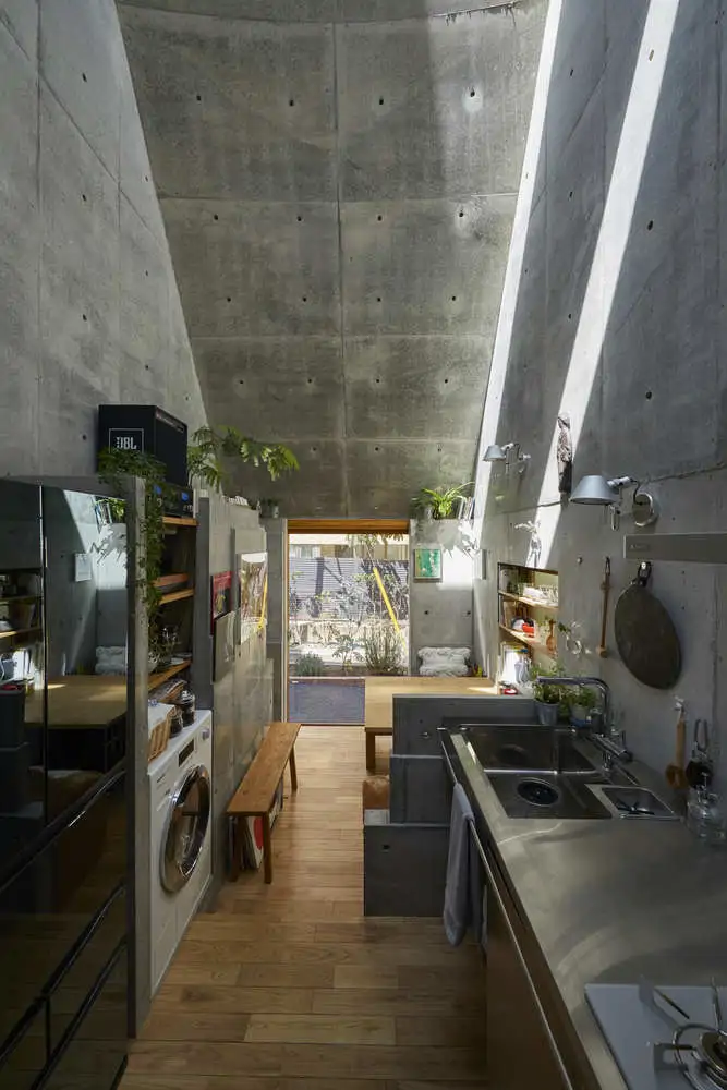 Cocina en casa pequeña