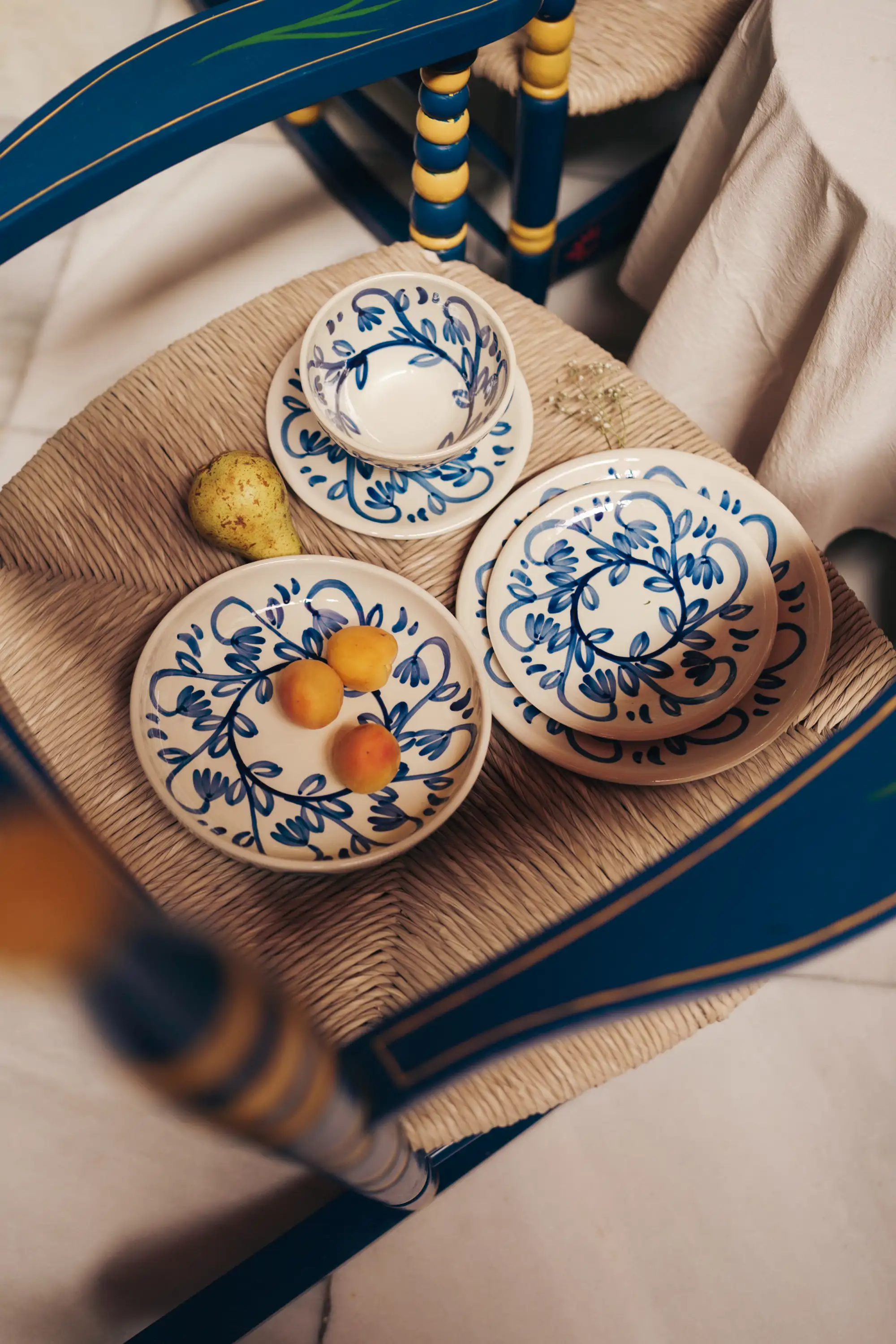 La vajilla Grenade Azul de Ivanros