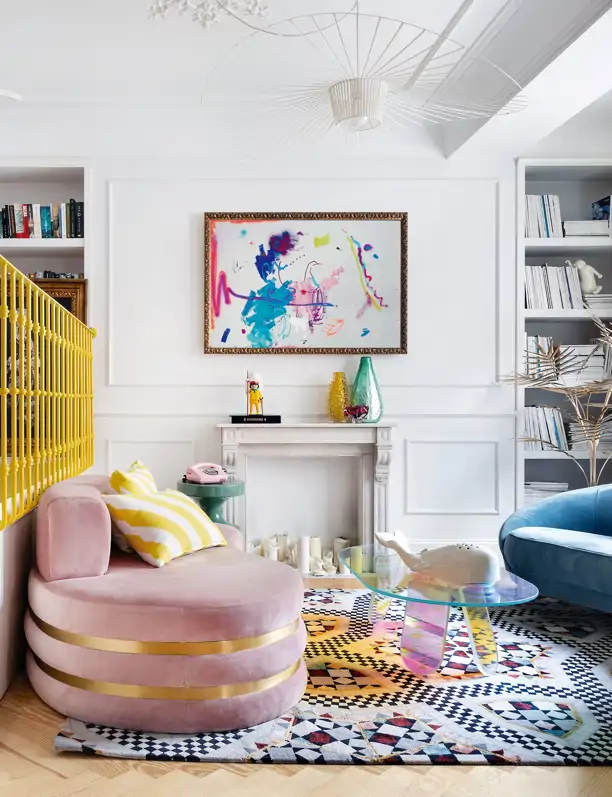Casas modernas y eclécticas: el interiorista Guille García-Hoz convierte este piso de Barcelona en un universo colorista, divertido y creativo
