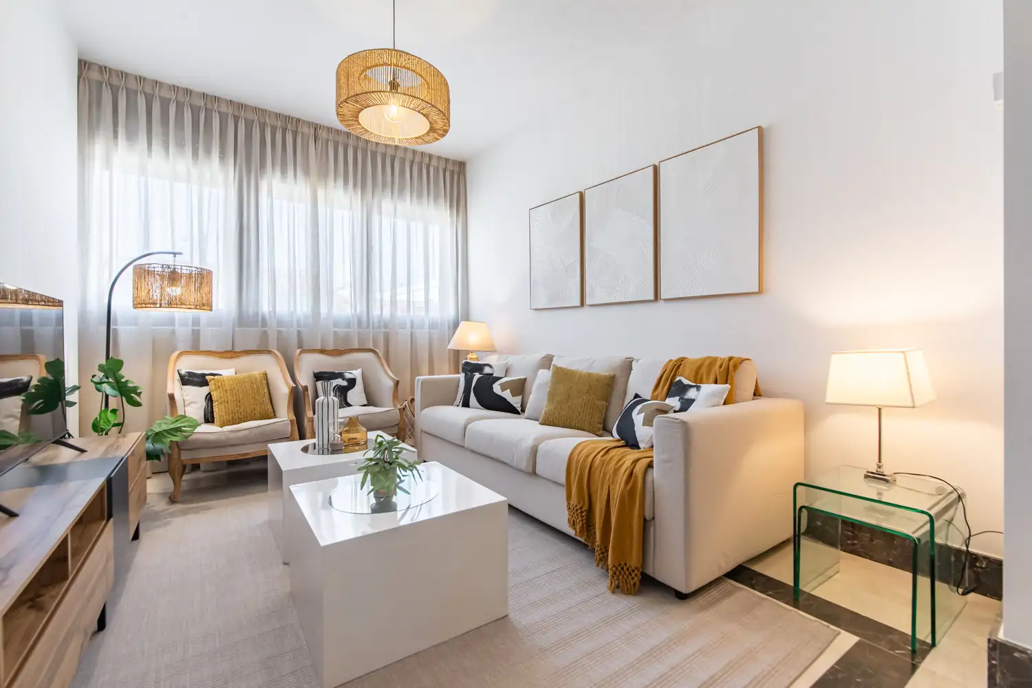 Como cuenta la profesional, en este caso el objetivo del home staging ha consistido en "mejorar la percepción del espacio y maximizar la rentabilidad" 