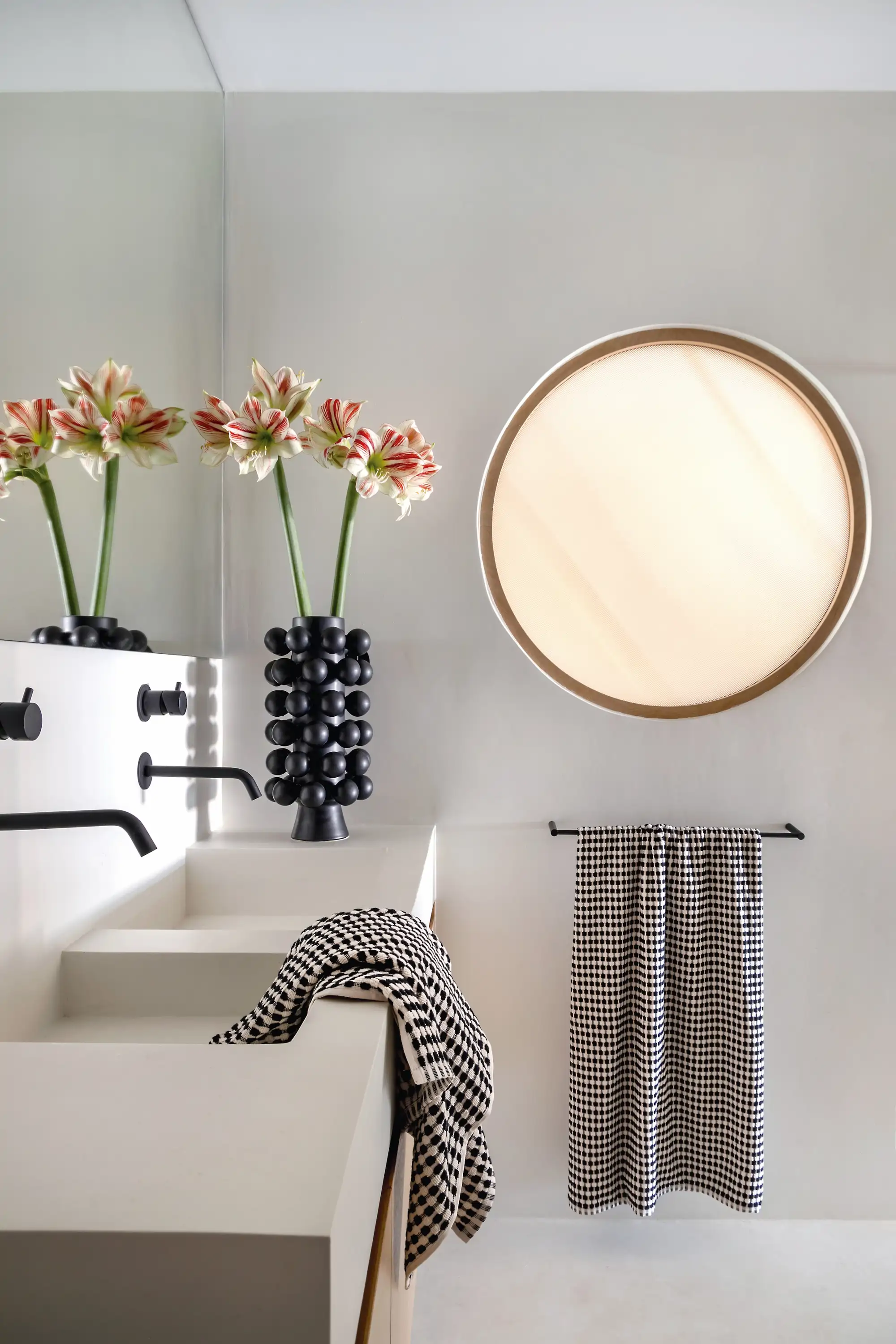 baño jarrón 