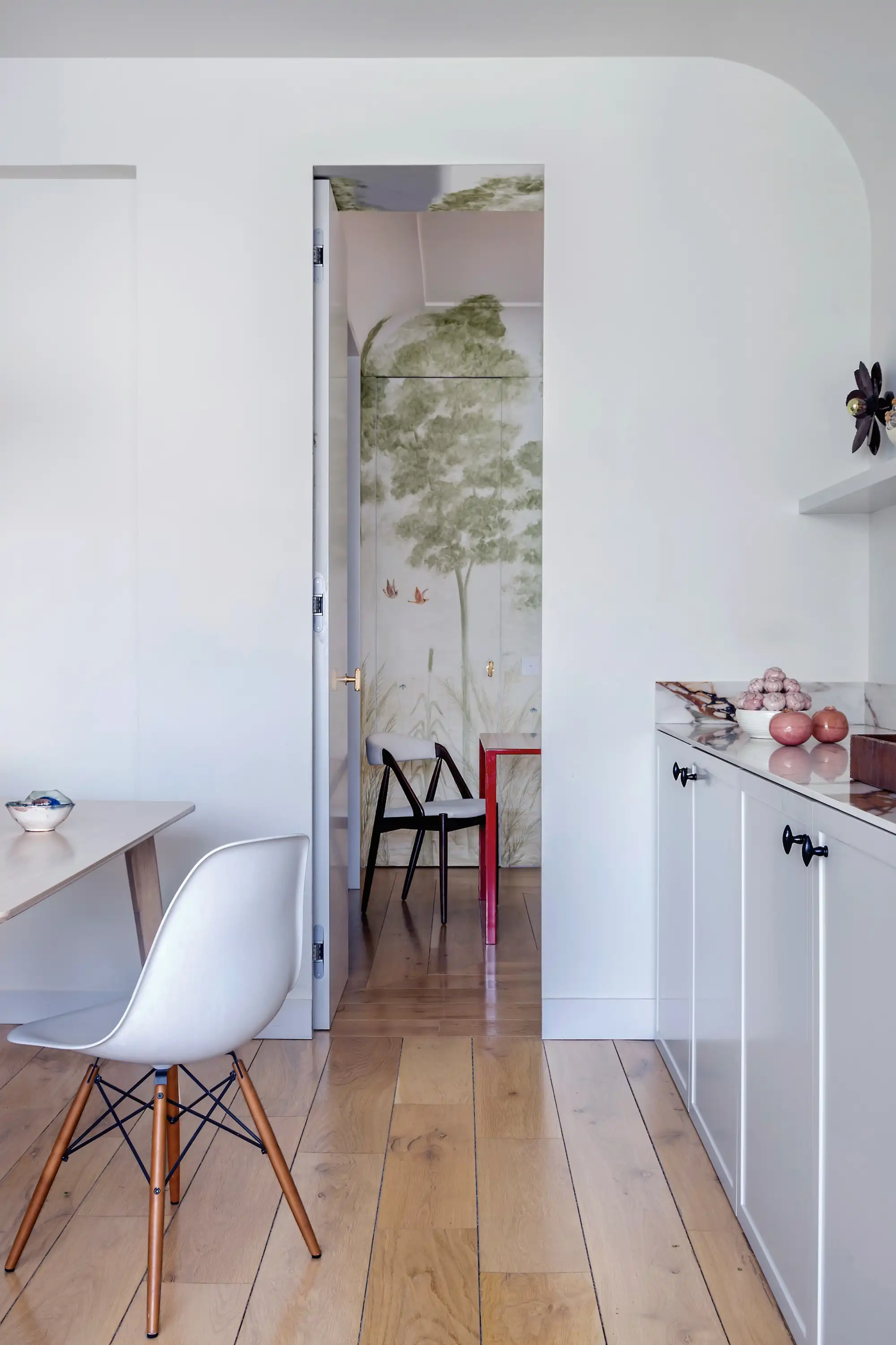 cocina blanca comedor
