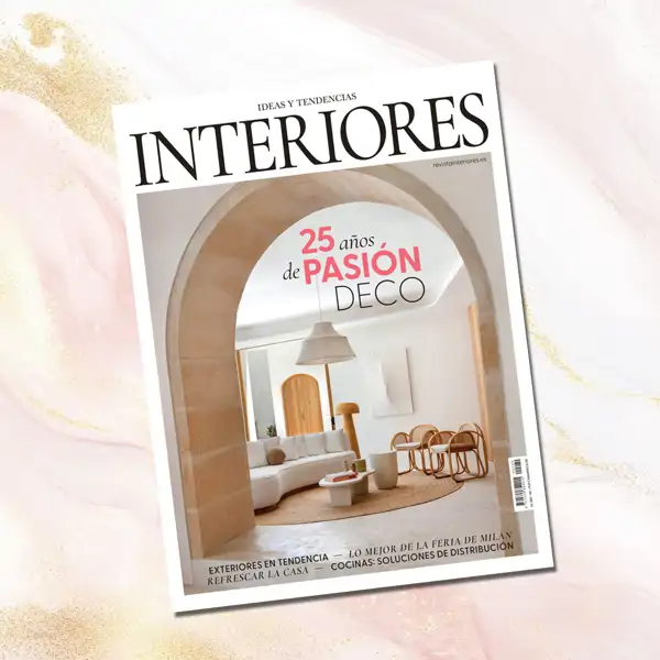 ¡25 años contigo! La revista Interiores celebra en el número de junio su aniversario más especial 