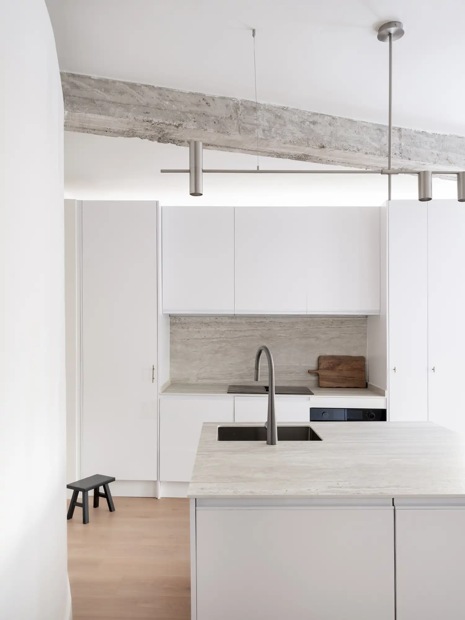 Una cocina abierta, con identidad y funcional