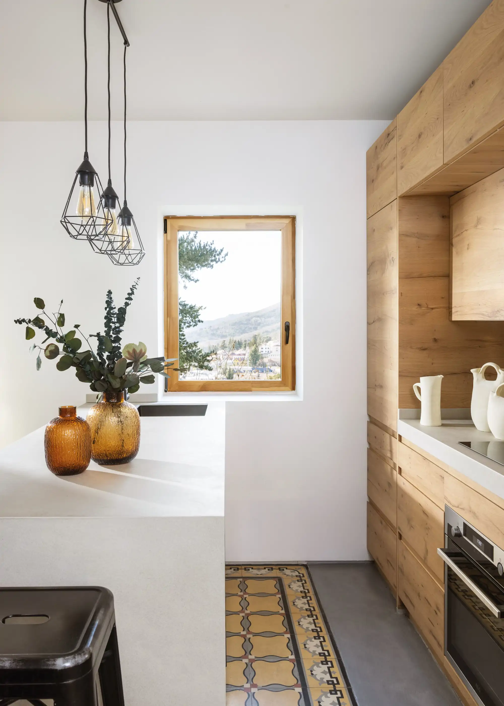 Cocina de madera 