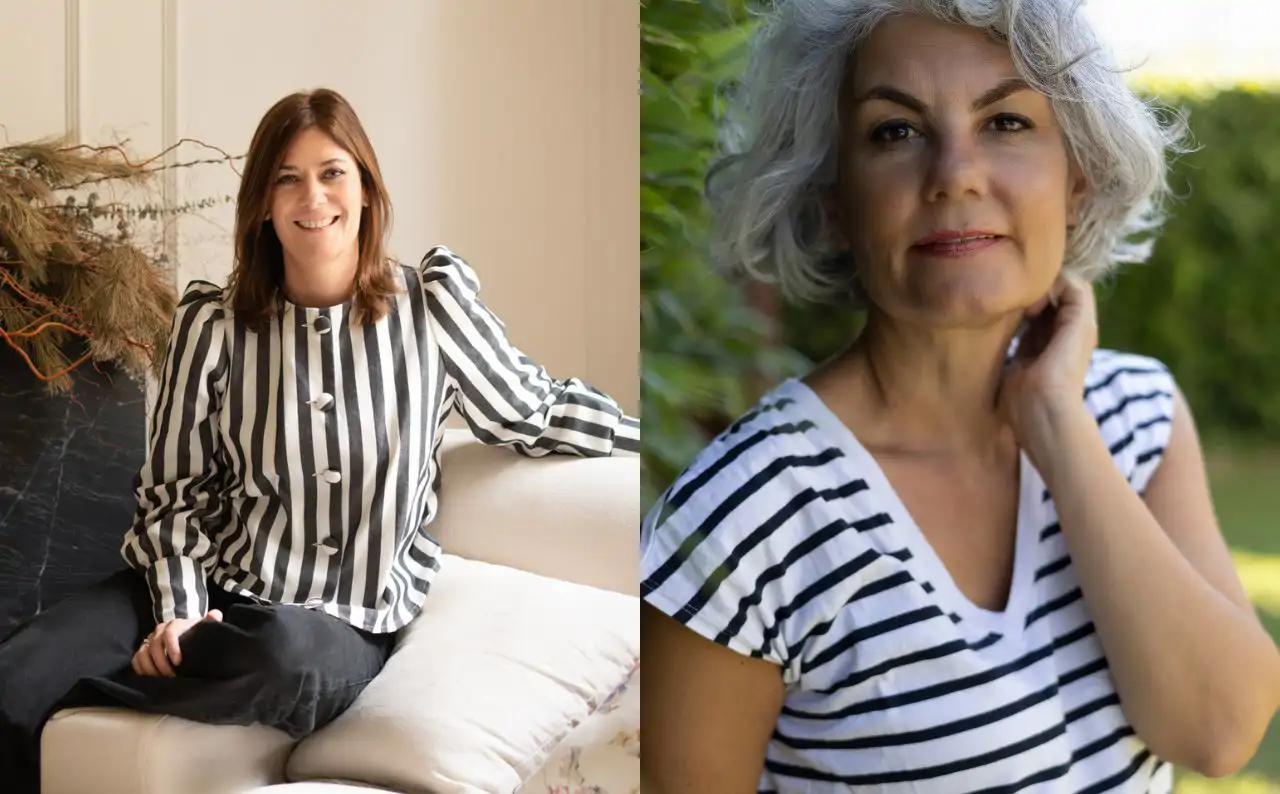 Patricia Lizalde y Cristina Rodríguez Goitia