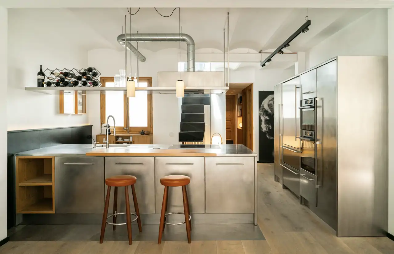 Una cocina estilo Hi-Tech