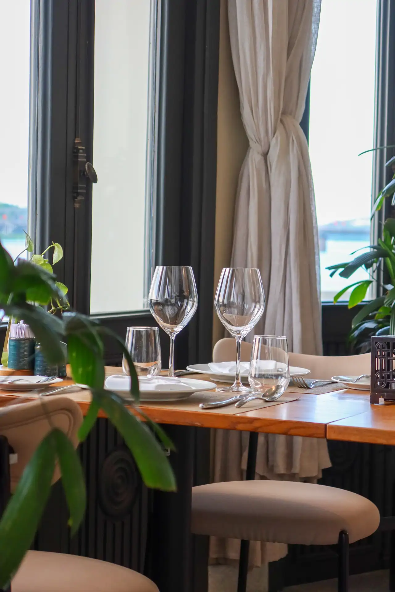 Un restaurante que presume de tener las mejores vistas de Hué.