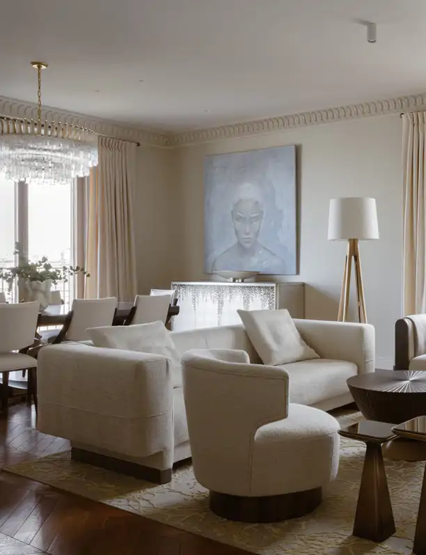Una casa elegante y luminosa tiene las mejores ideas para presumir de estilo clásico y art déco