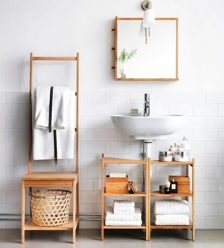 Estantes para debajo del lavabo