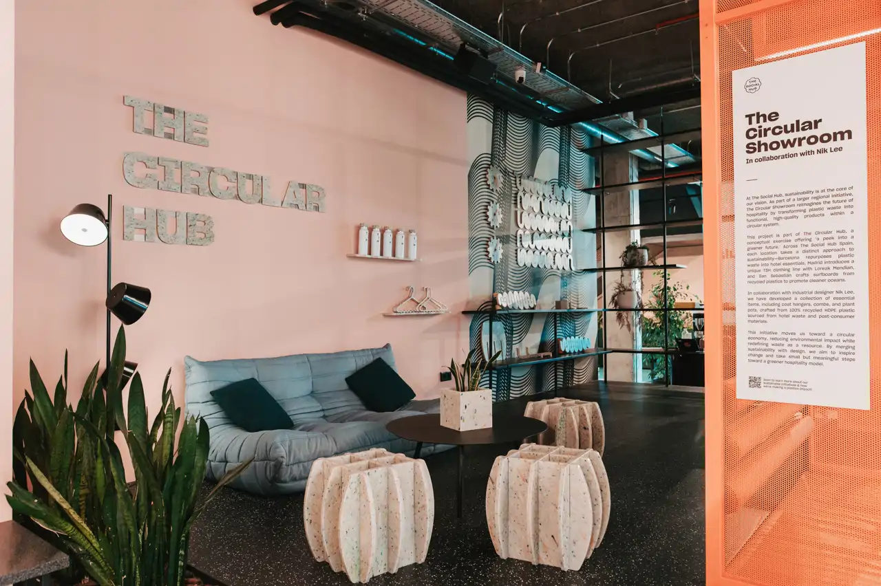 The Circular Showroom en The Social Hub Barcelona