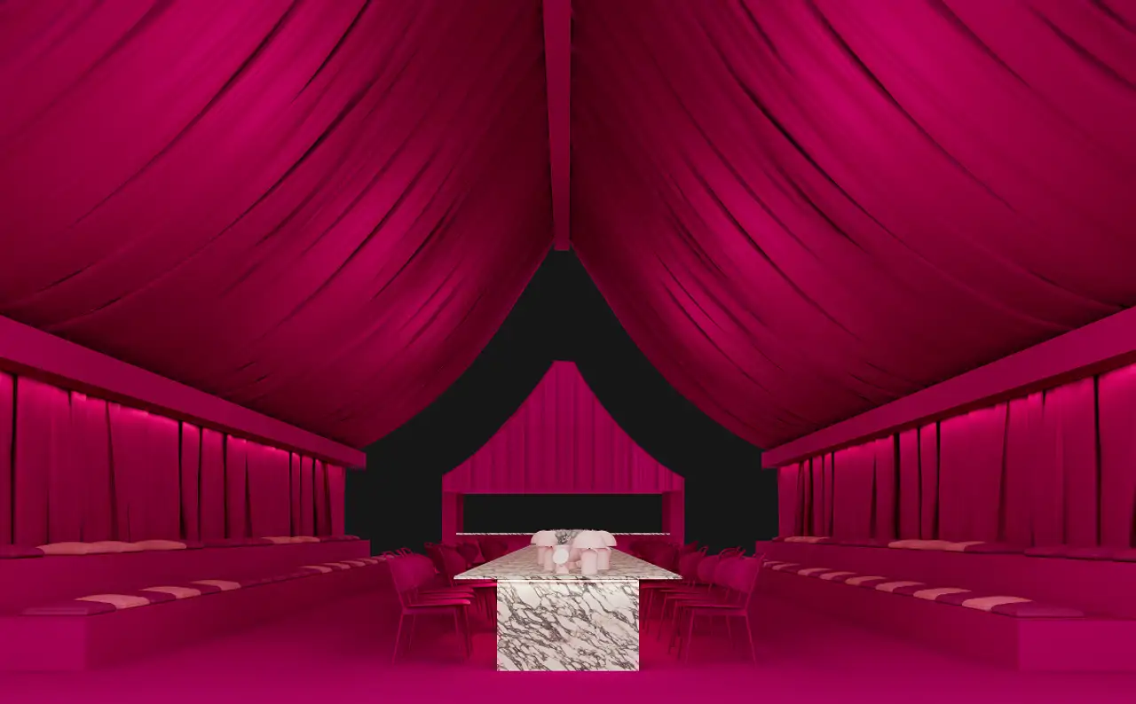 Pinknic, textil experience