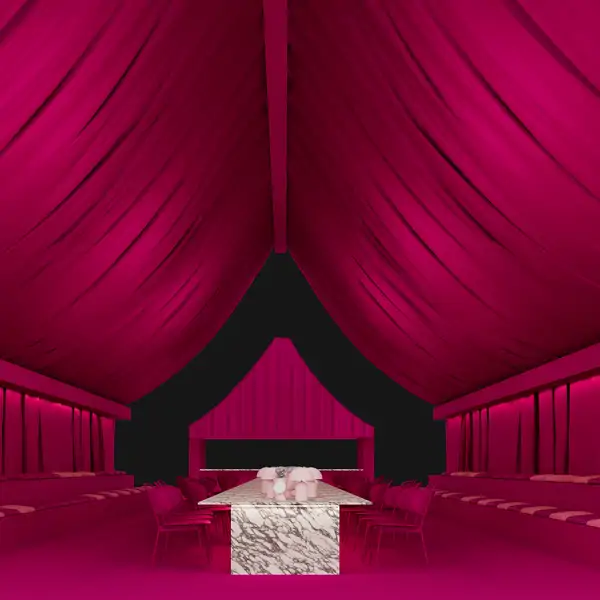 La revista Interiores y Sigfrido Serra tiñen de rosa Textilhogar 2025 con 'Pinknic, textil experiencie'