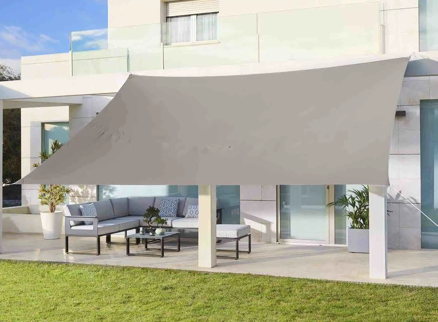 Leroy Merlin Toldo vela rectangular Naterial Hegoa II