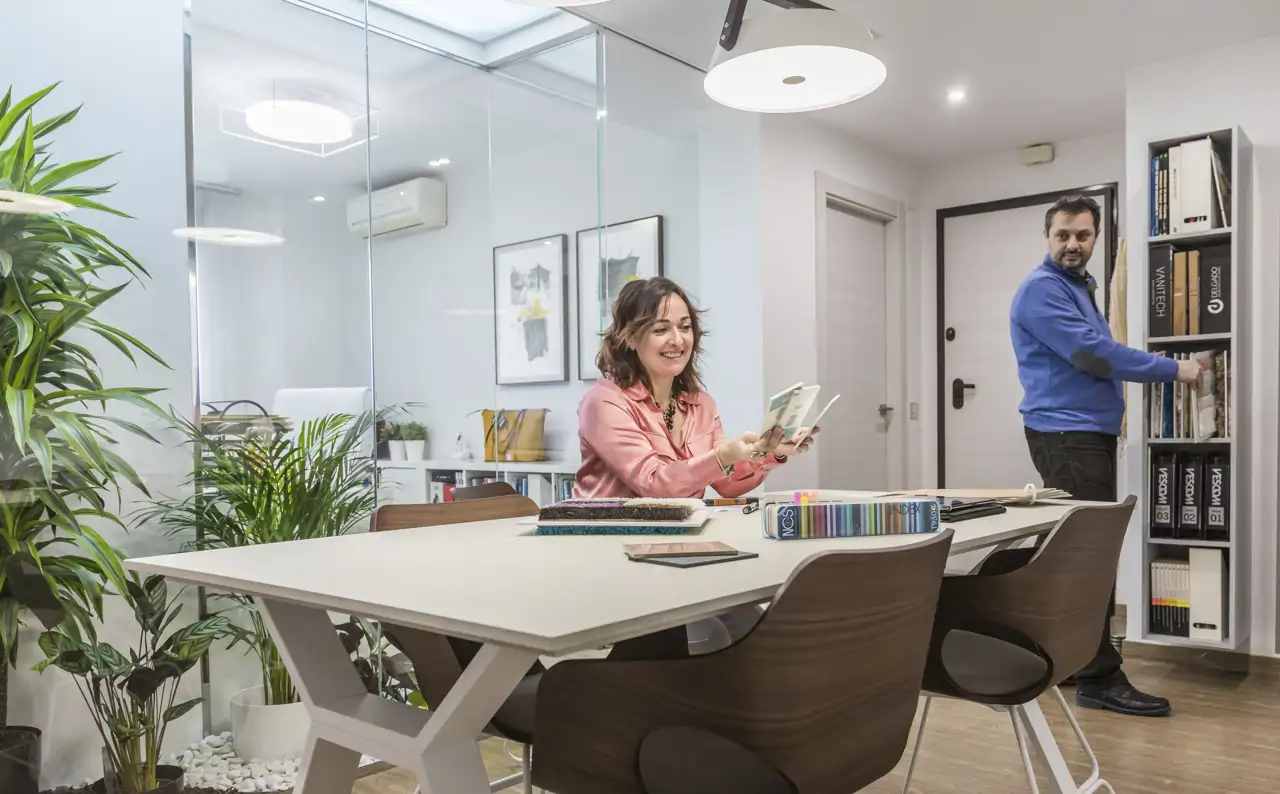 Rosa Pérez y Massimiliano Claps, cofundadores del estudio de arquitectura e interiorismo Impatto