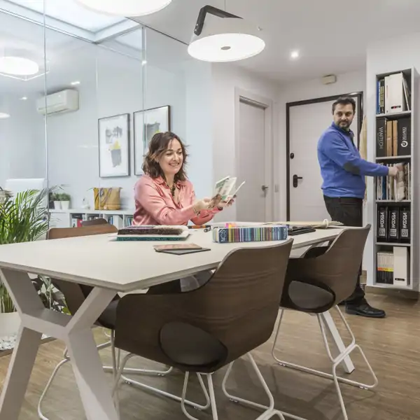 Rosa Pérez y Massimiliano Claps, cofundadores del estudio de arquitectura e interiorismo Impatto