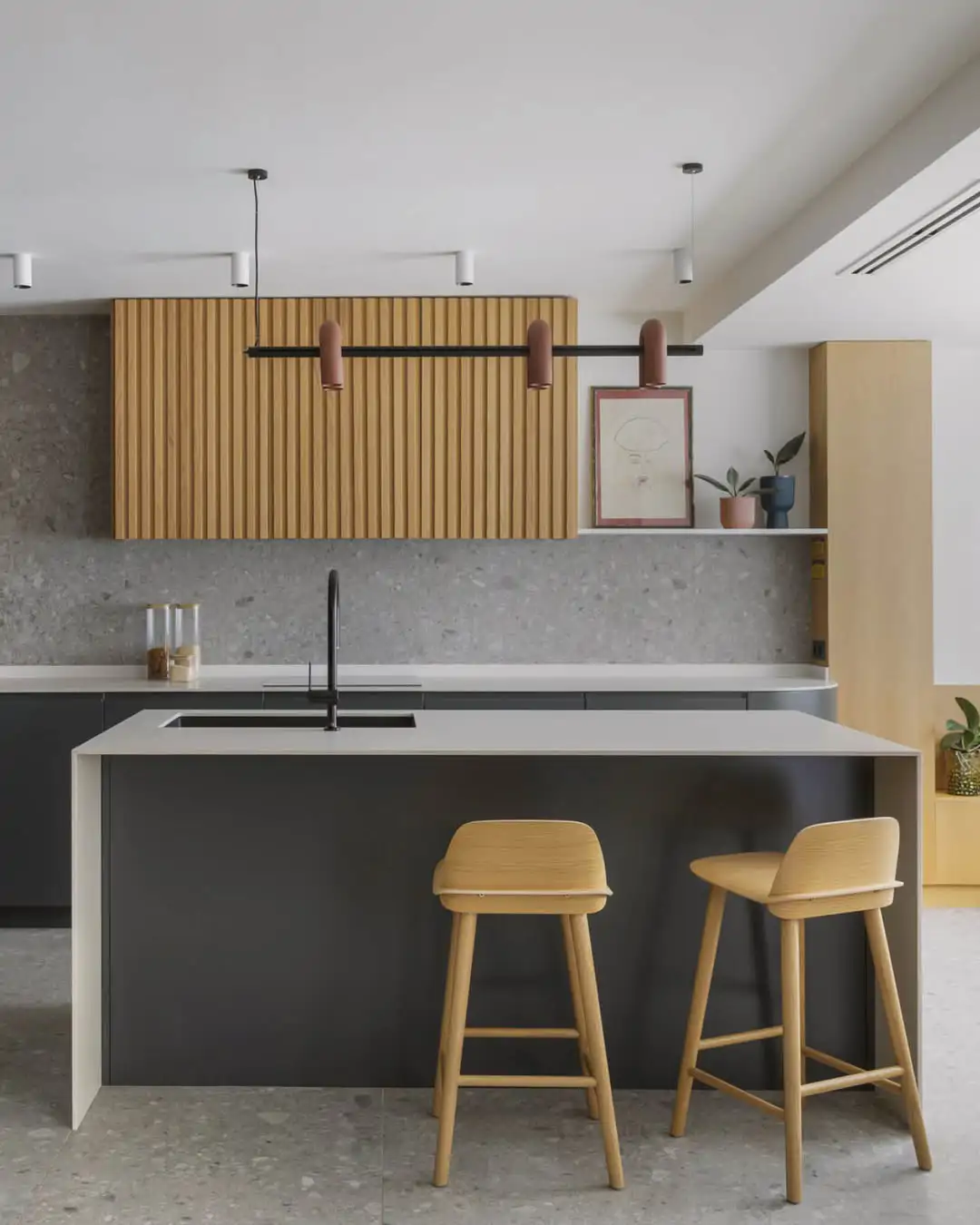 Gres porcelánico efecto terrazo de Marazzi
