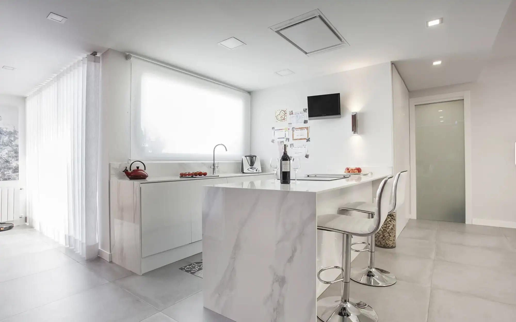 Cocina blanca