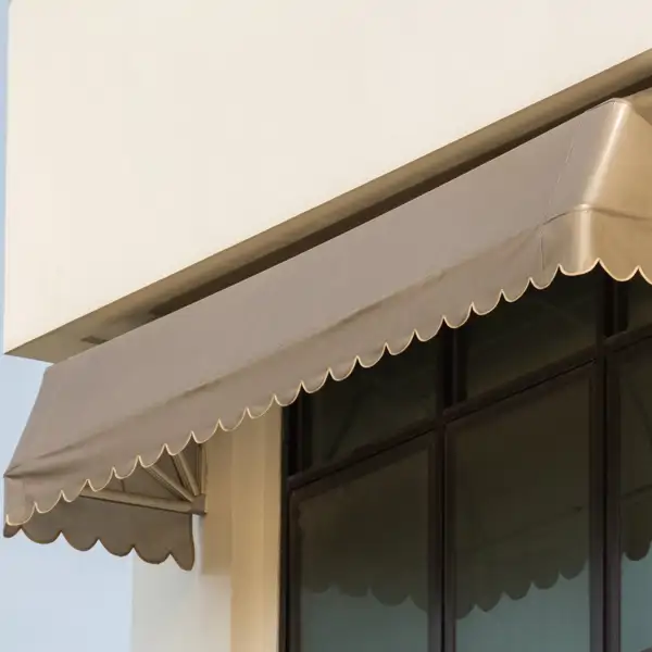 Toldo marrón
