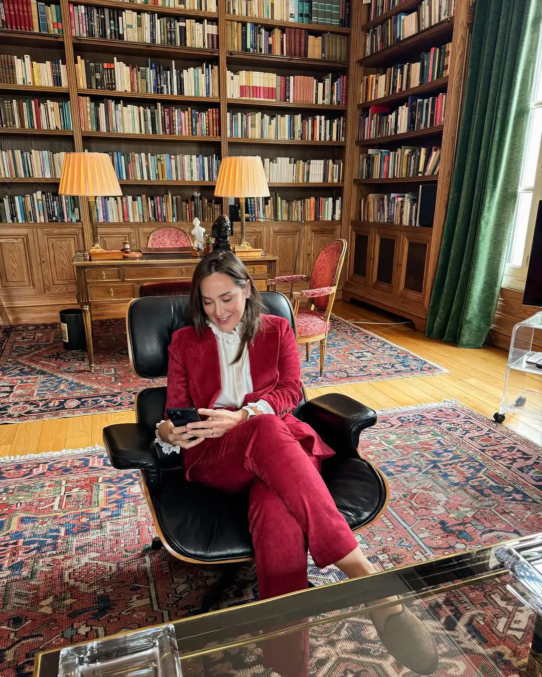 Biblioteca de la casa de Isabel Preysler