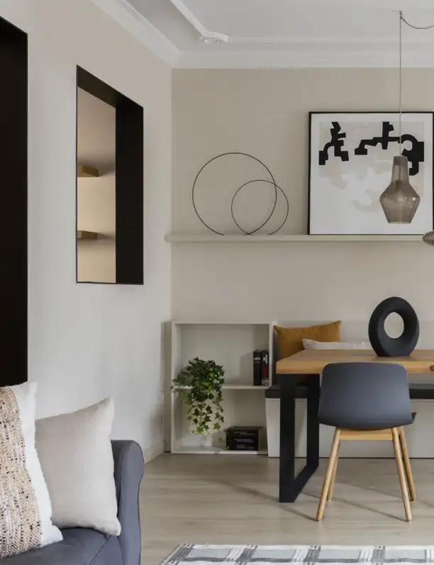 12 ideas para pintar tu salón en color arena o beige y que luzca actual y acogedor