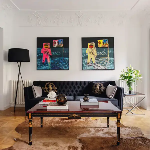 La casa de verano de un matrimonio dubaití está en Madrid y es del siglo XIX: "Solo pedían un nuevo orden y poder combinar lo clásico y lo contemporáneo"